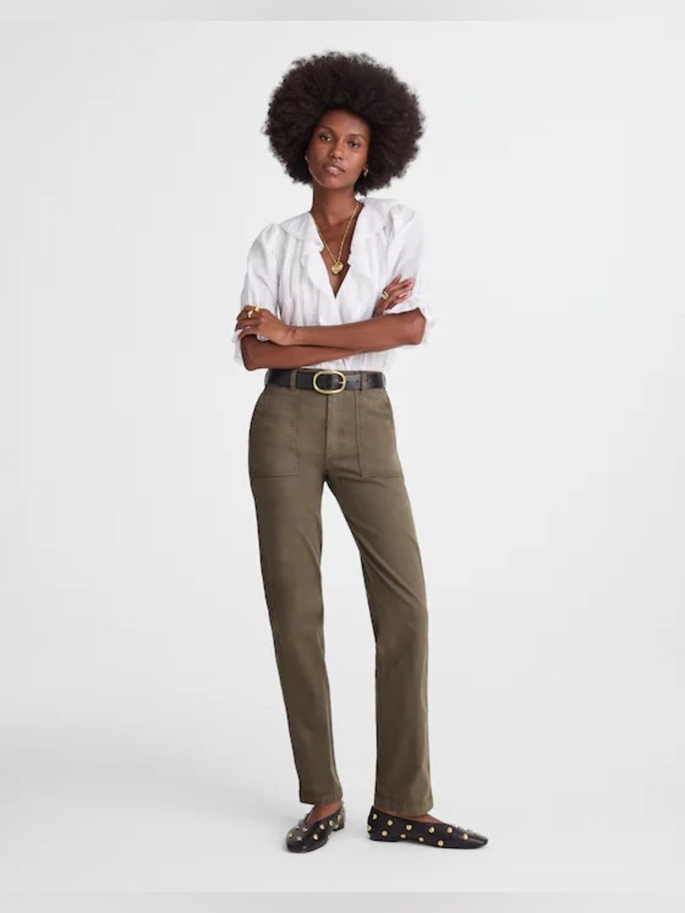 NWT Tall Utility Straight-Leg Pants - sz 31 Tall